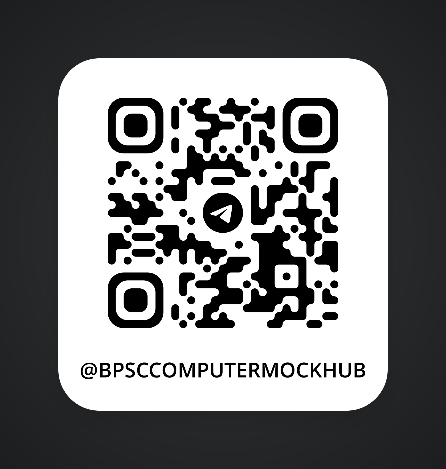 Telegram QR for Computer students group